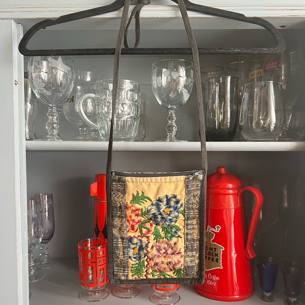 Tapestry Crossbody Bag